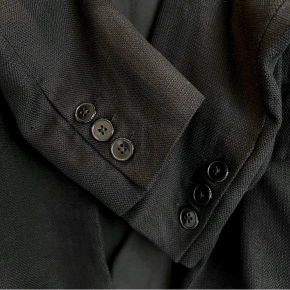 NWT FRANK & OAK Open front long blazer - women’s Tencel fully-lined open - Picture 6 of 6